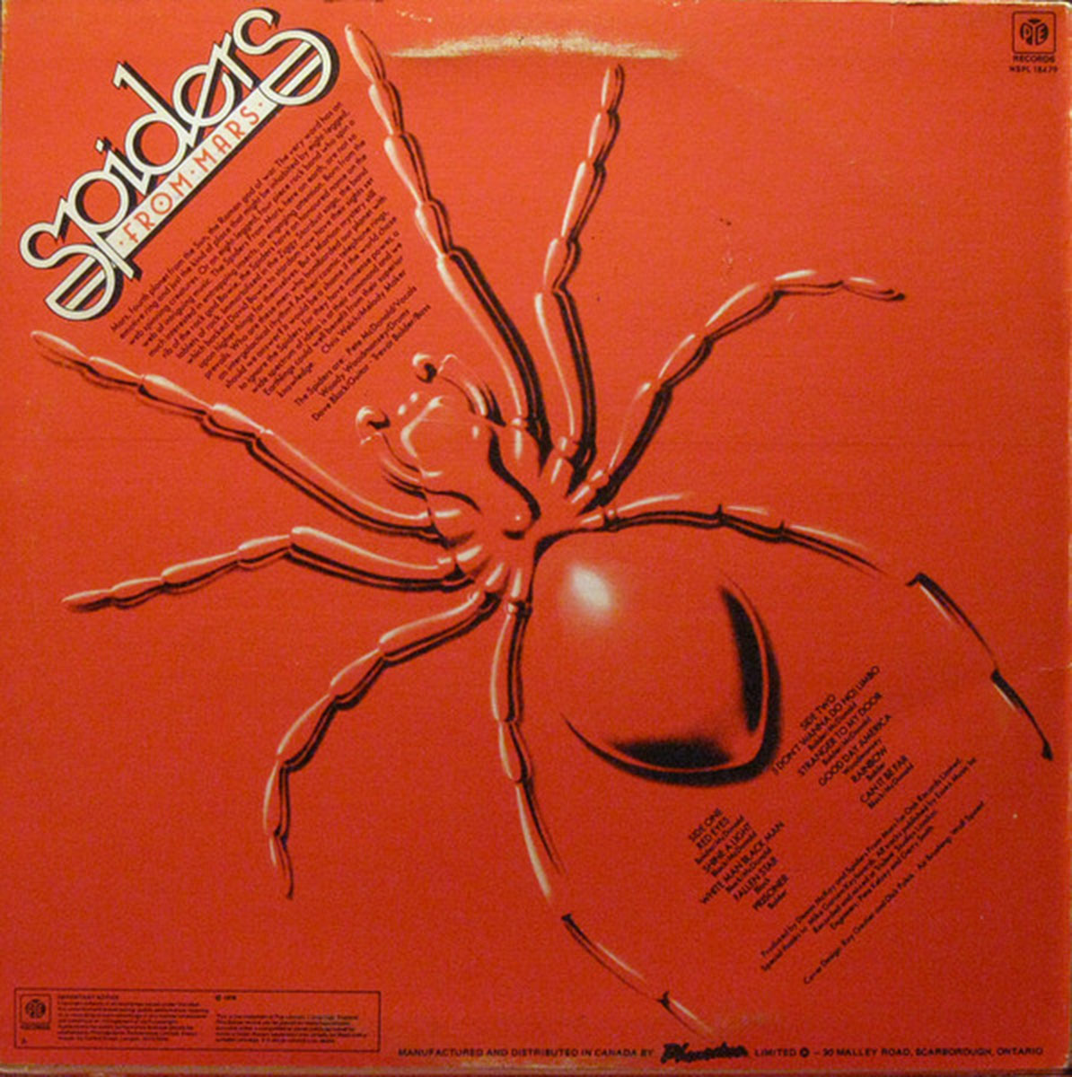 Spiders From Mars – Spiders From Mars