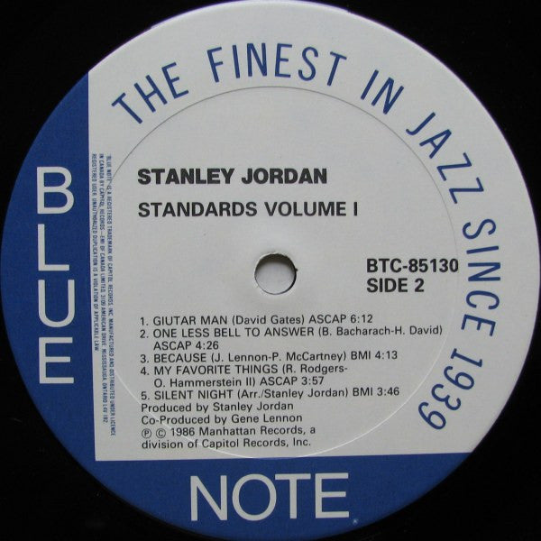Stanley Jordan – Standards Volume 1 - 1986