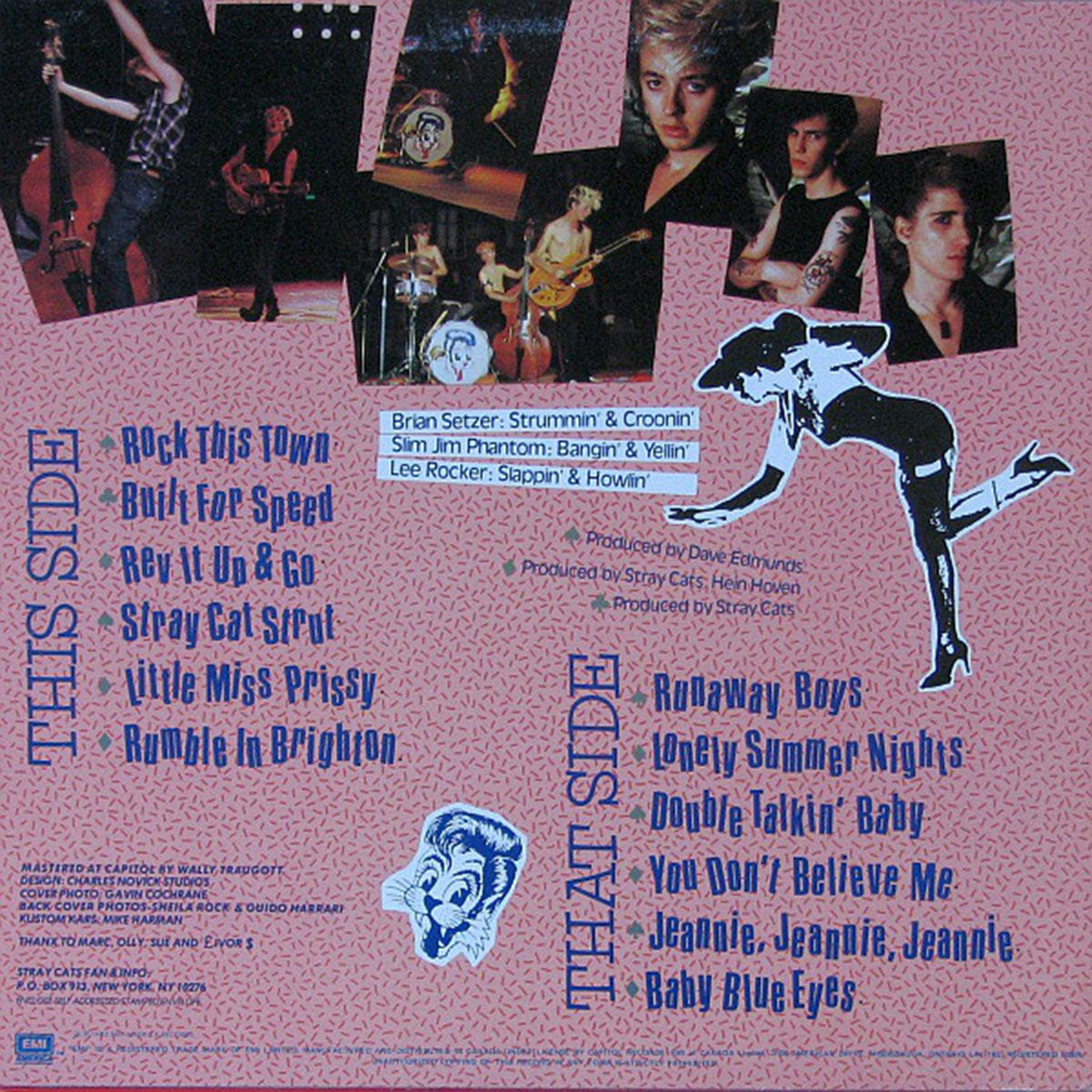 Stray Cats – Built For Speed VinylPursuit.com