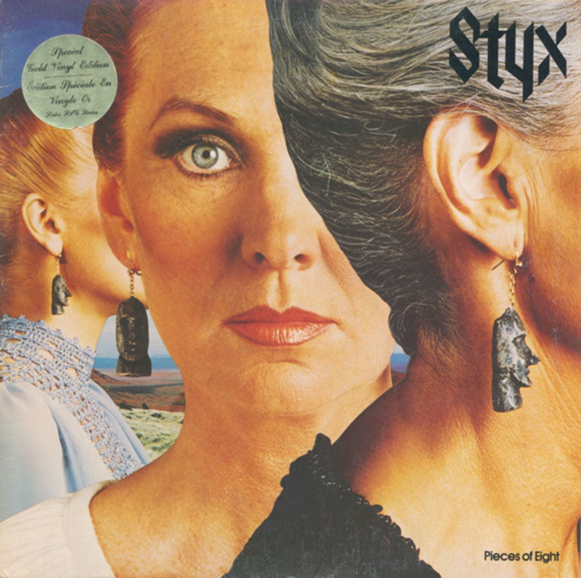 Styx ‎– Pieces Of Eight - 1978 Gold Vinyl!