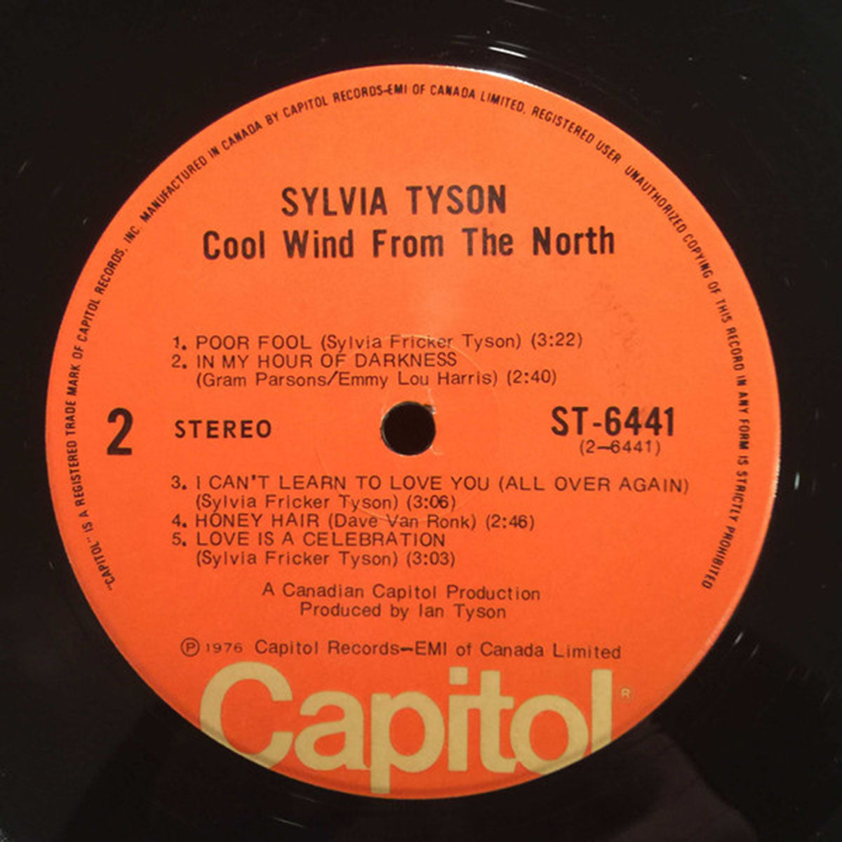 Sylvia Tyson – Cool Wind From The North