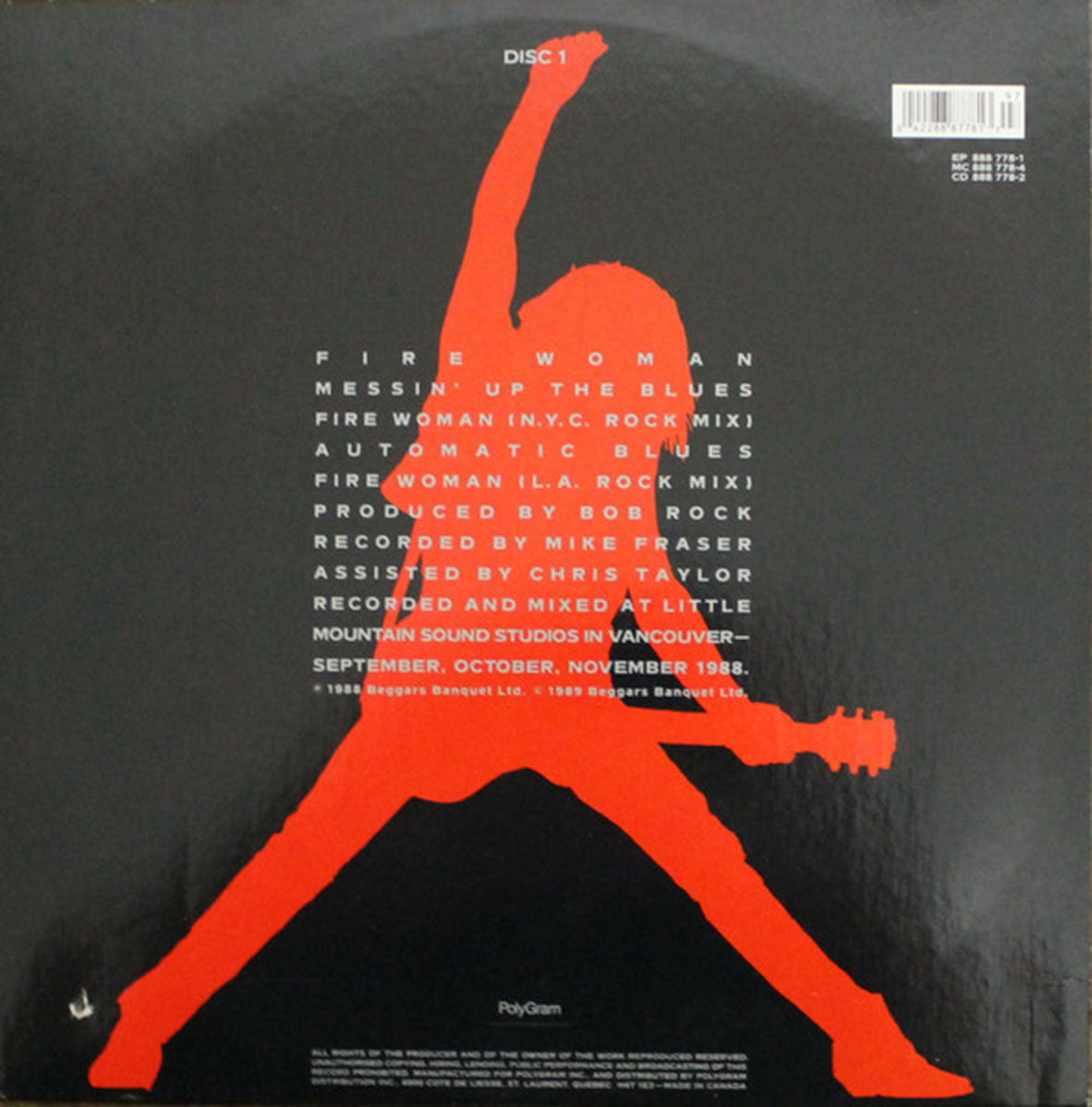 The Cult – Fire Woman VinylPursuit.com