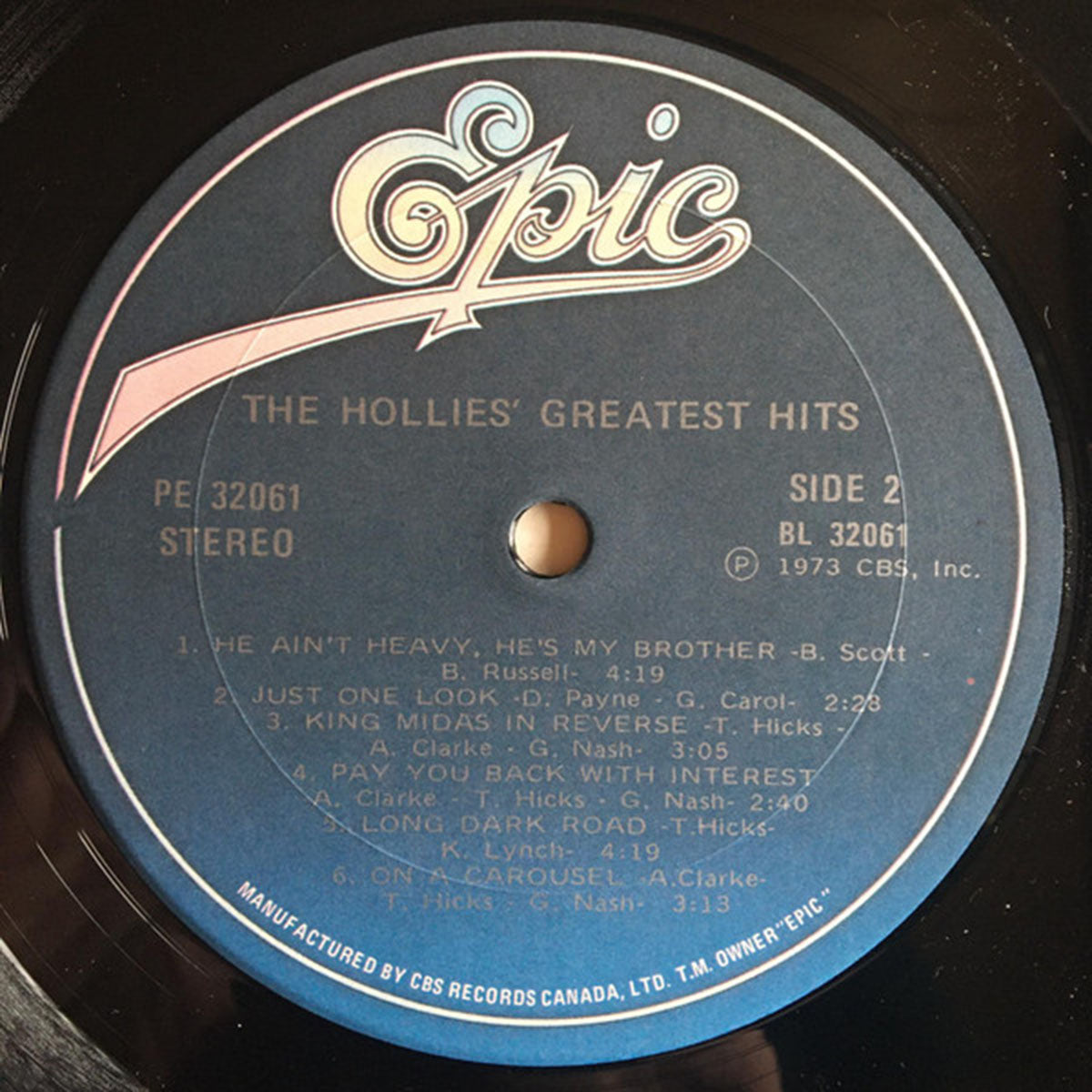 The Hollies – The Hollies' Greatest Hits