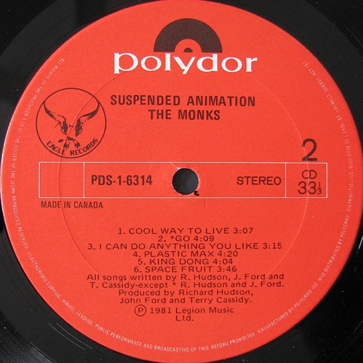 The Monks – Suspended Animation - 1981