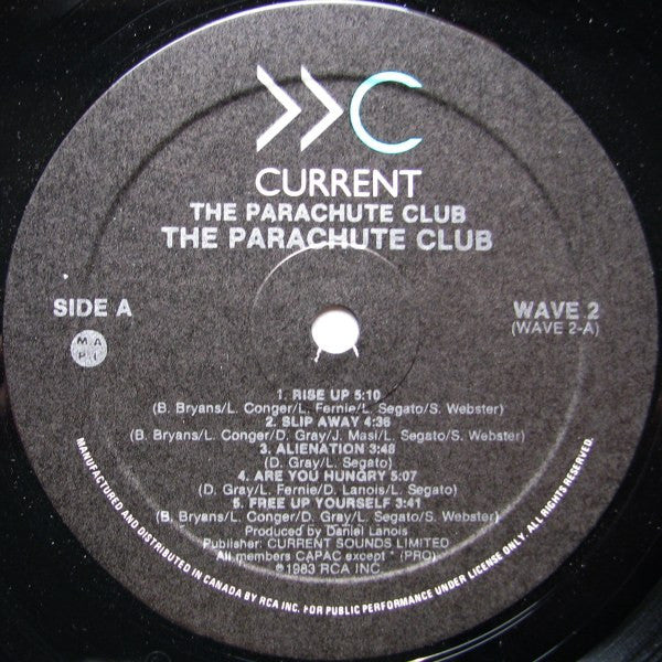 The Parachute Club – The Parachute Club - 1983