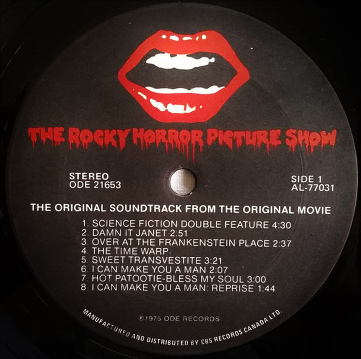 The Rocky Horror Picture Show - Original Soundtrack VinylPursuit.com