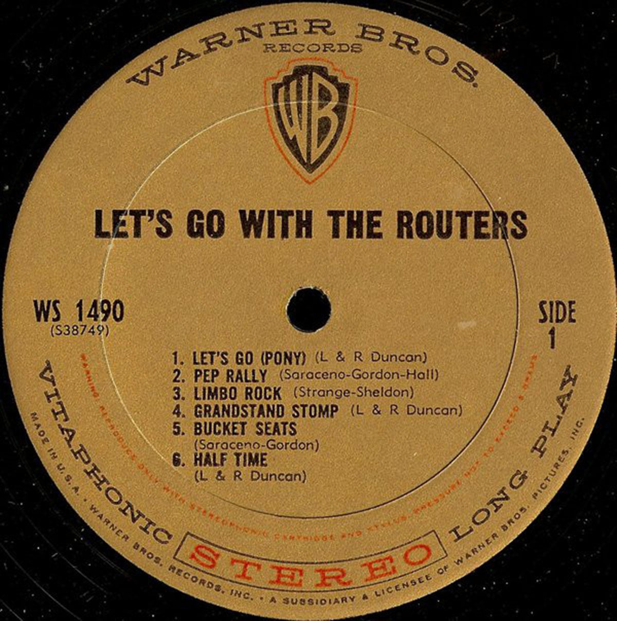 The Routers – Let's Go! With The Routers - US Pressing