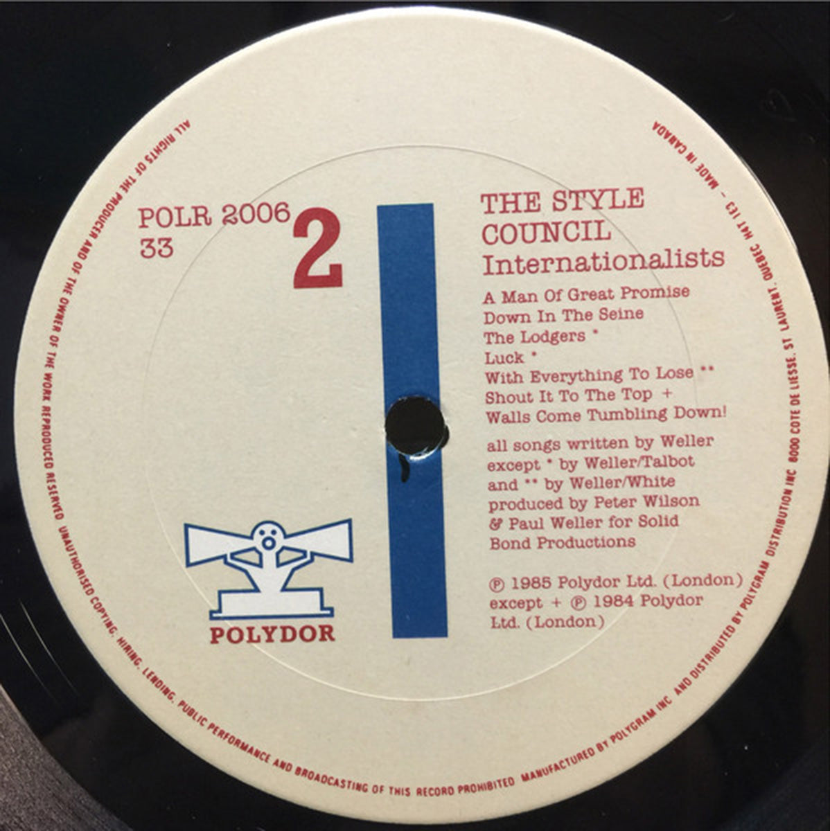 The Style Council – Internationalists - 1985