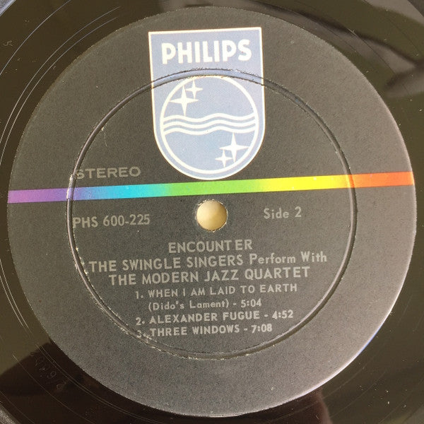 The Swingle Singers With The Modern Jazz Quartet – Encounter - 1966 US Pressing