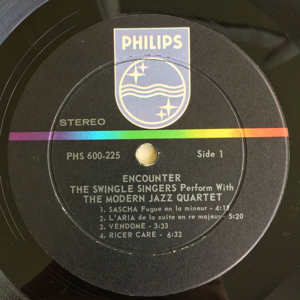 The Swingle Singers With The Modern Jazz Quartet – Encounter - 1966 US Pressing