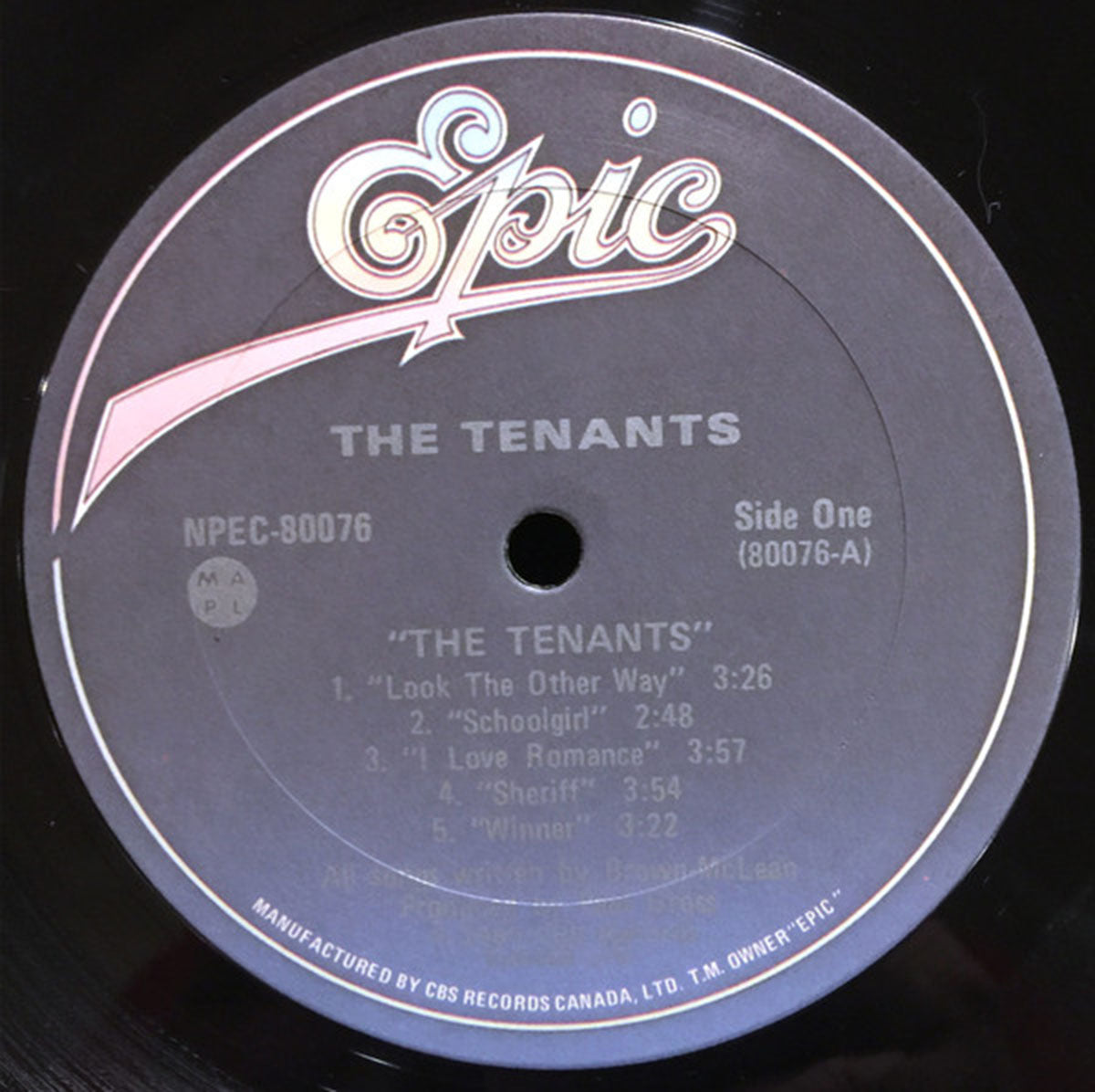 The Tenants – The Tenants