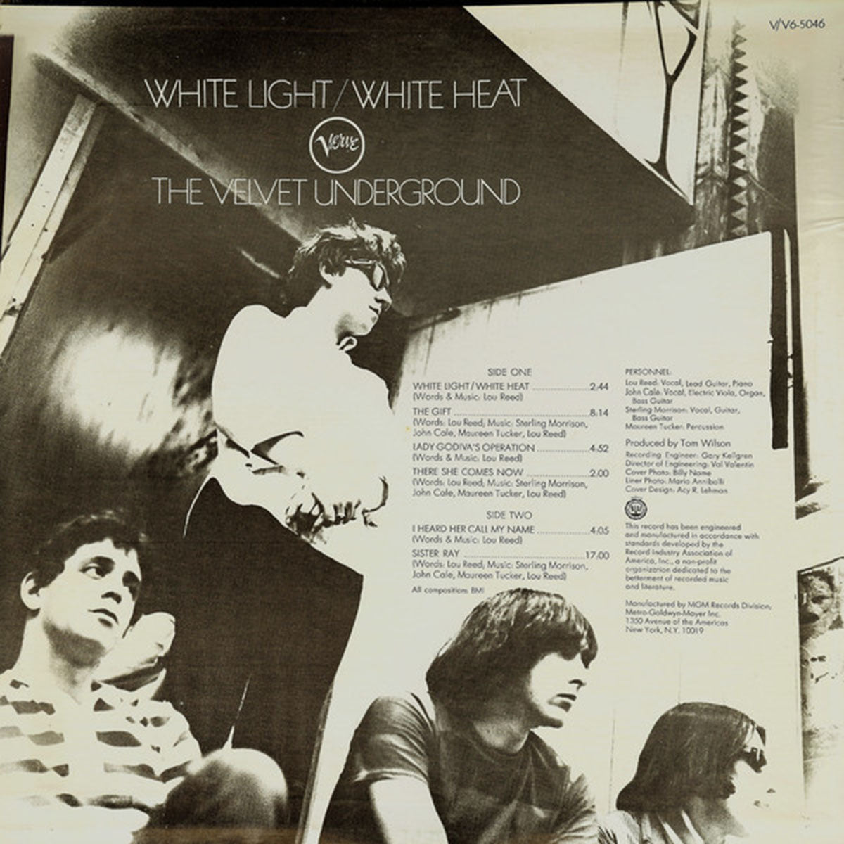 The Velvet Underground – White Light/White Heat - US Pressing - SEALED!