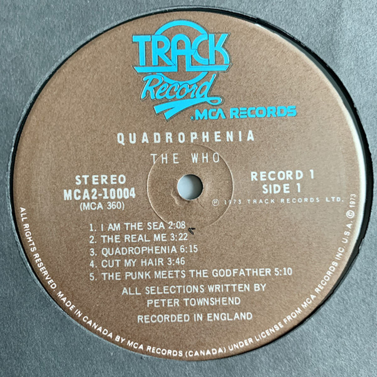 The Who ‎– Quadrophenia with Booklet - 1973 US Pressing VinylPursuit.com