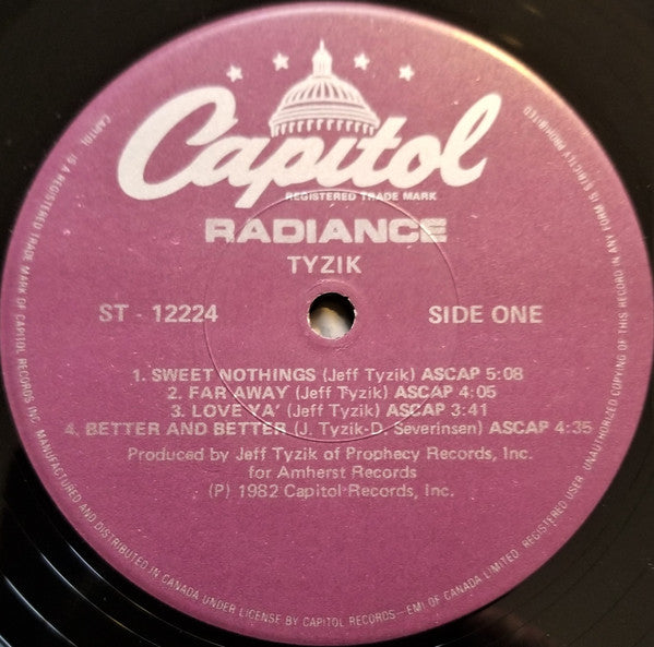 Tyzik – Radiance - 1982 Original