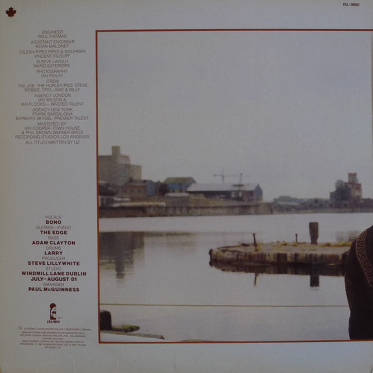 U2 – October VinylPursuit.com