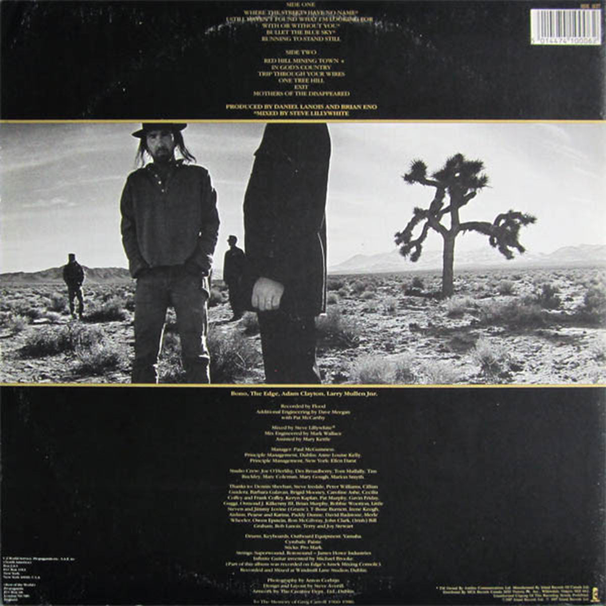 U2 – The Joshua Tree - 1987 Original with Poster!
