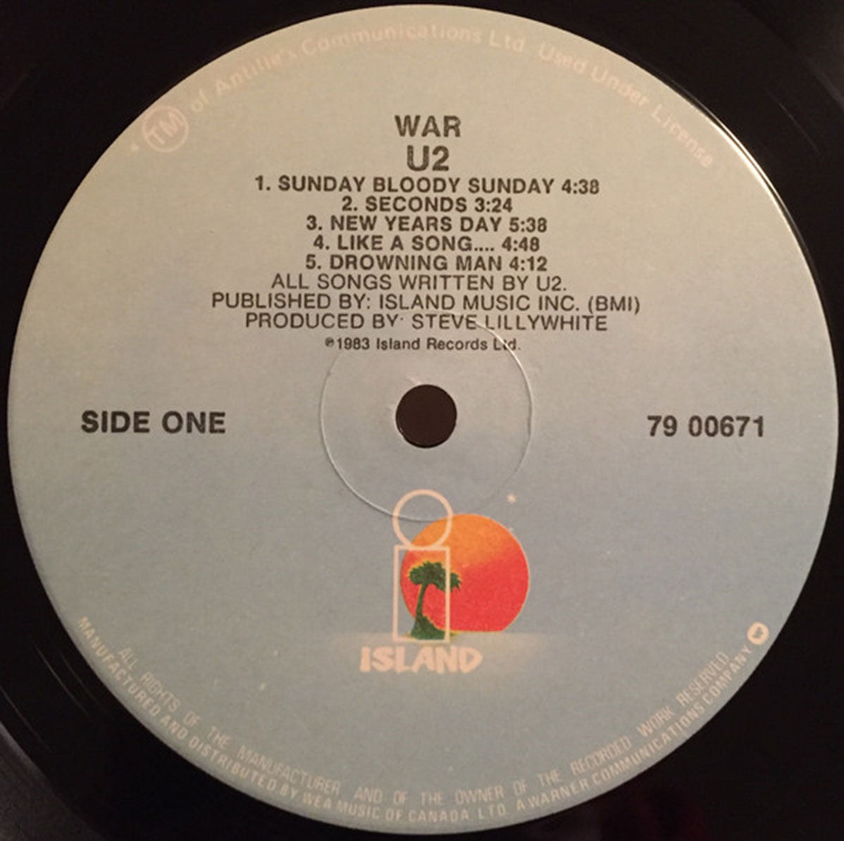 U2 – War VinylPursuit.com