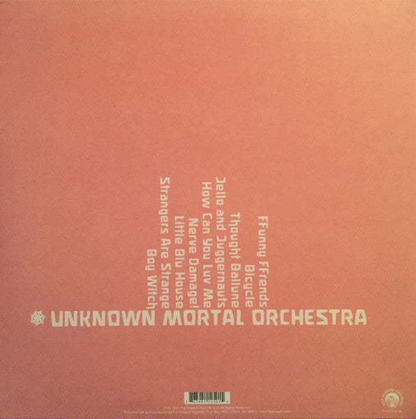 Unknown Mortal Orchestra – Unknown Mortal Orchestra VinylPursuit.com