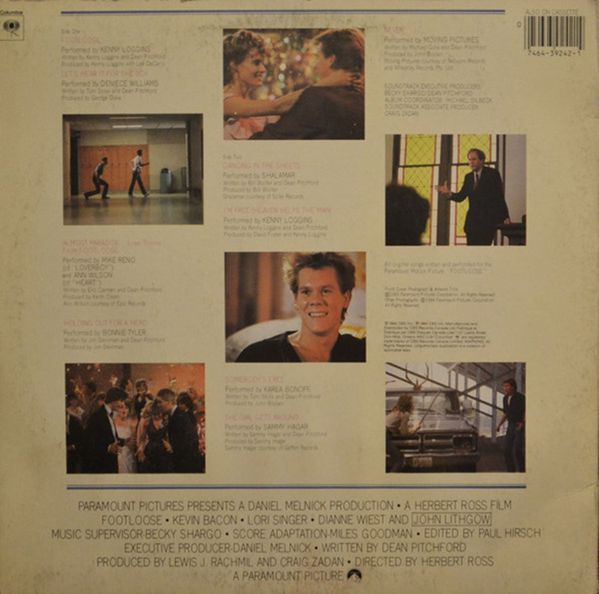 Footloose - 1984 Original Soundtrack in Shrinkwrap! VinylPursuit.com