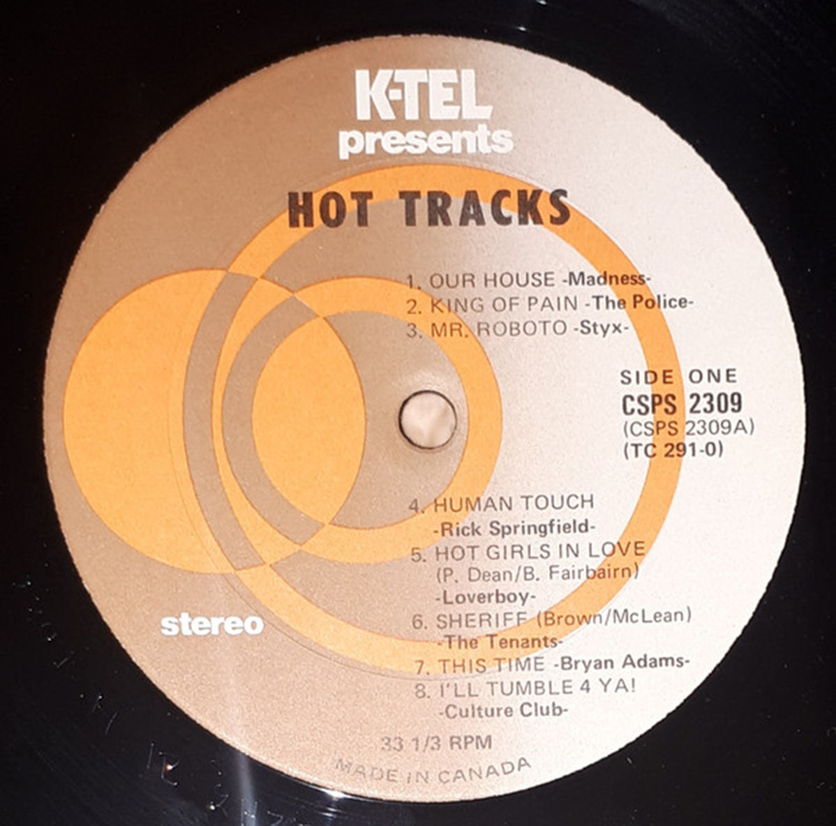 Various – Hot Tracks - 1984 Compilation