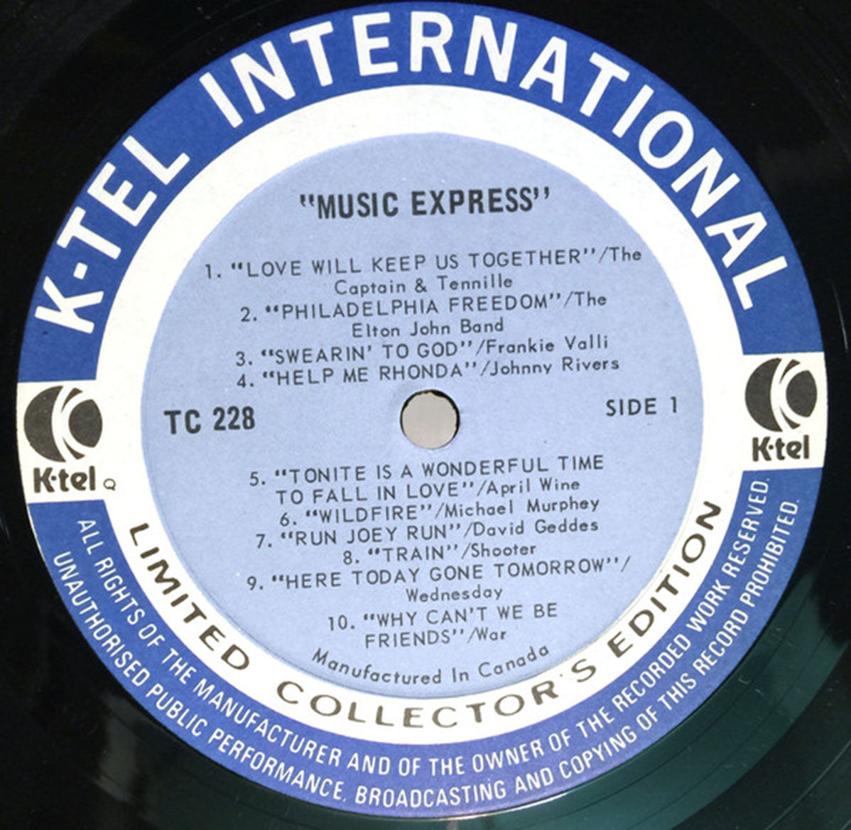 Various – Music Express VinylPursuit.com