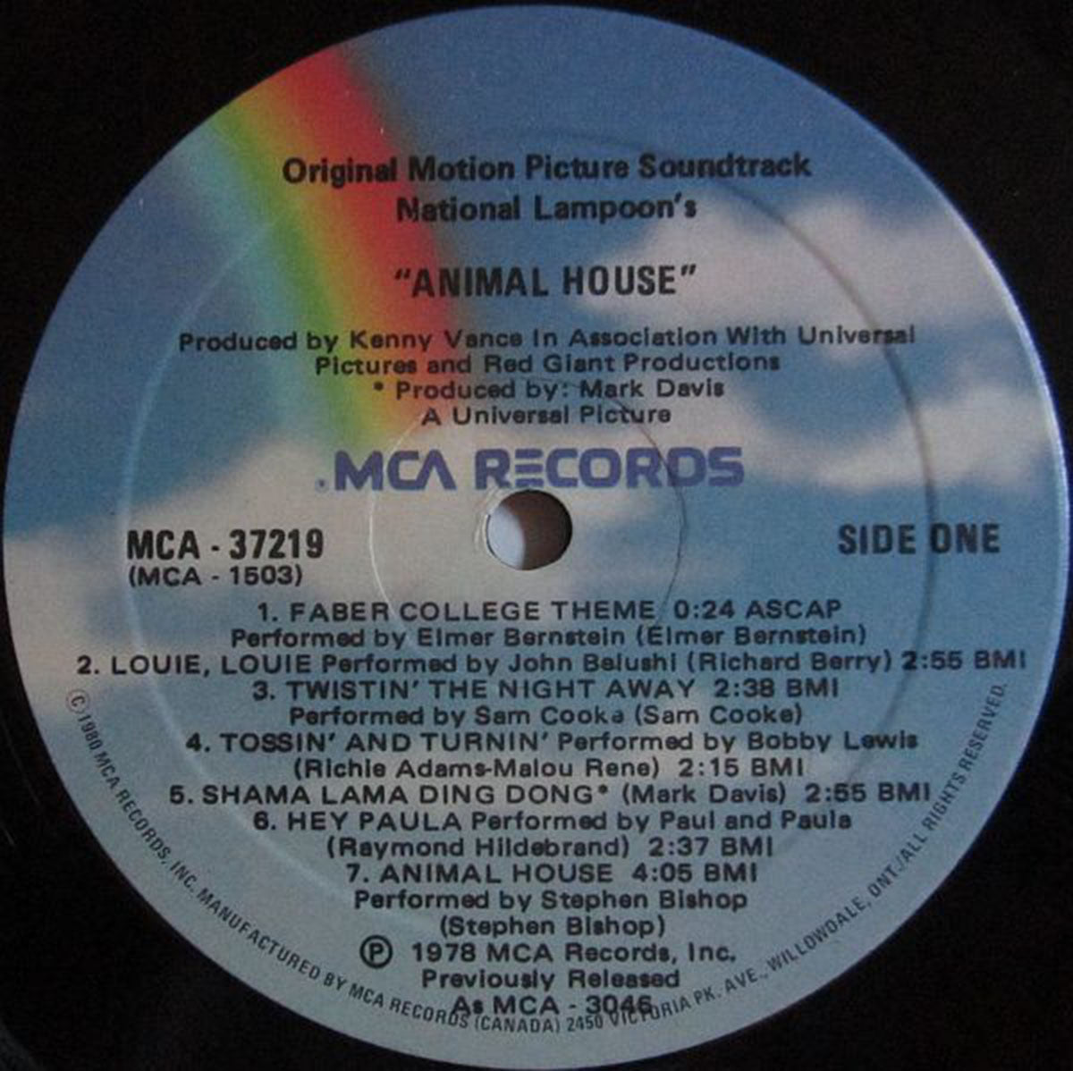 National Lampoon's Animal House Soundtrack VinylPursuit.com
