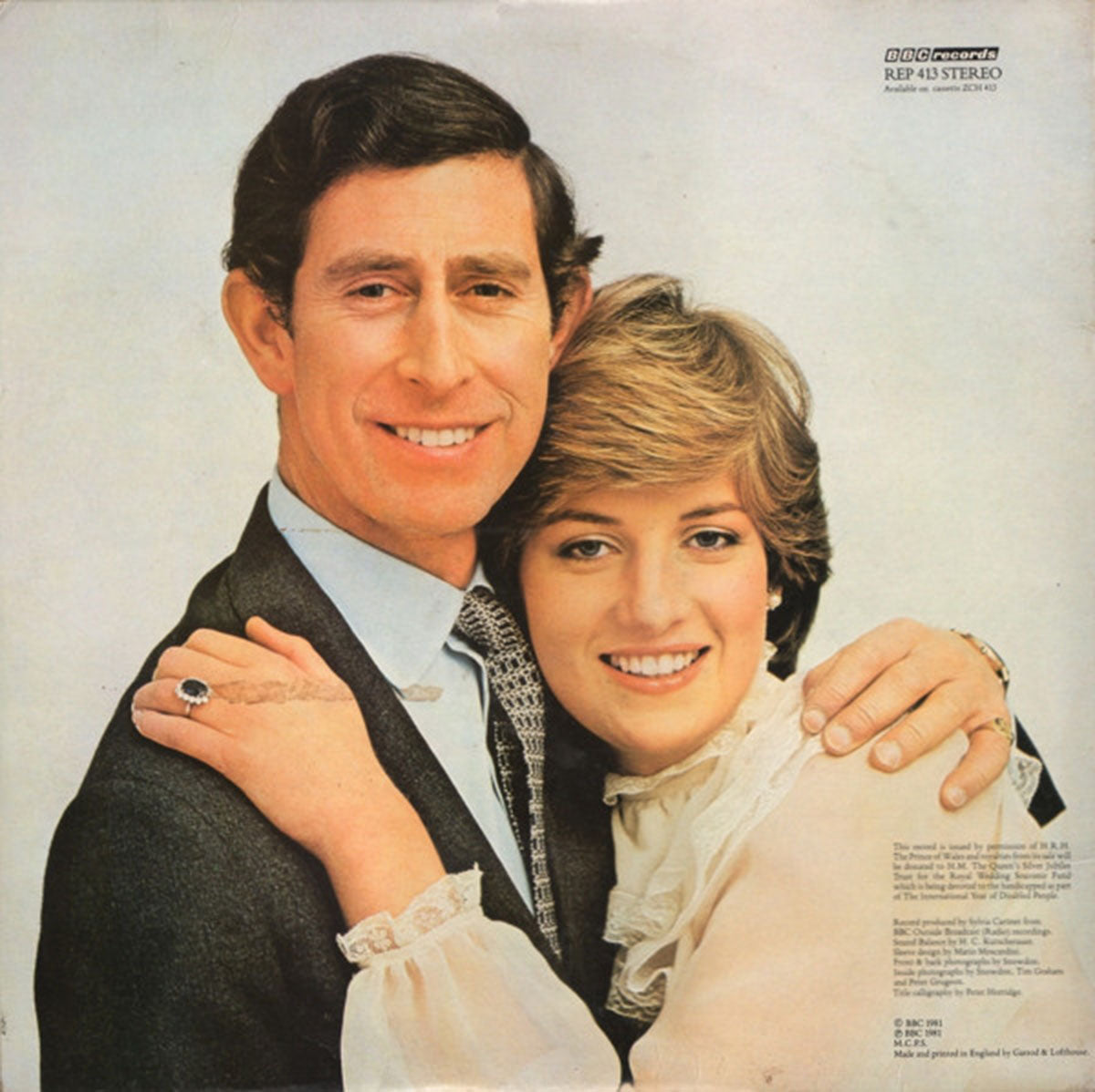 Royal Wedding - Prince Of Wales and Lady Diana Spencer - UK Pressing