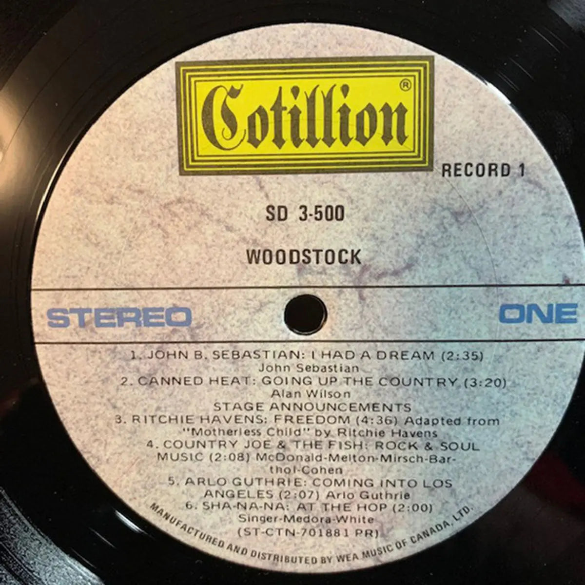 Woodstock - Original Movie Soundtrack - Strong VG+ 1970! VinylPursuit.com