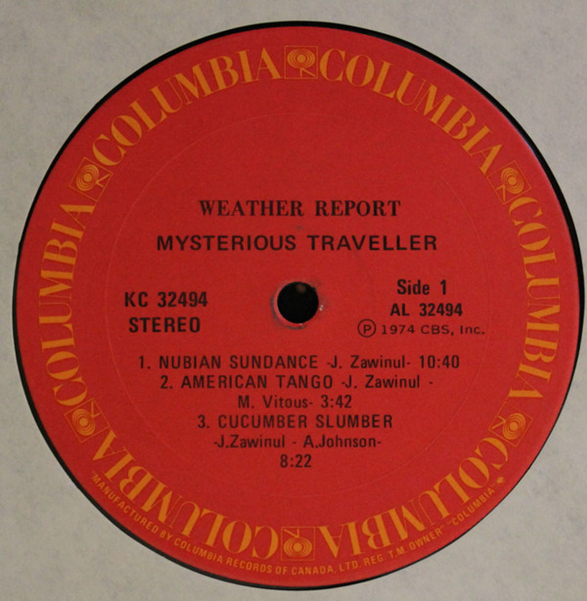 Weather Report – Mysterious Traveller VinylPursuit.com