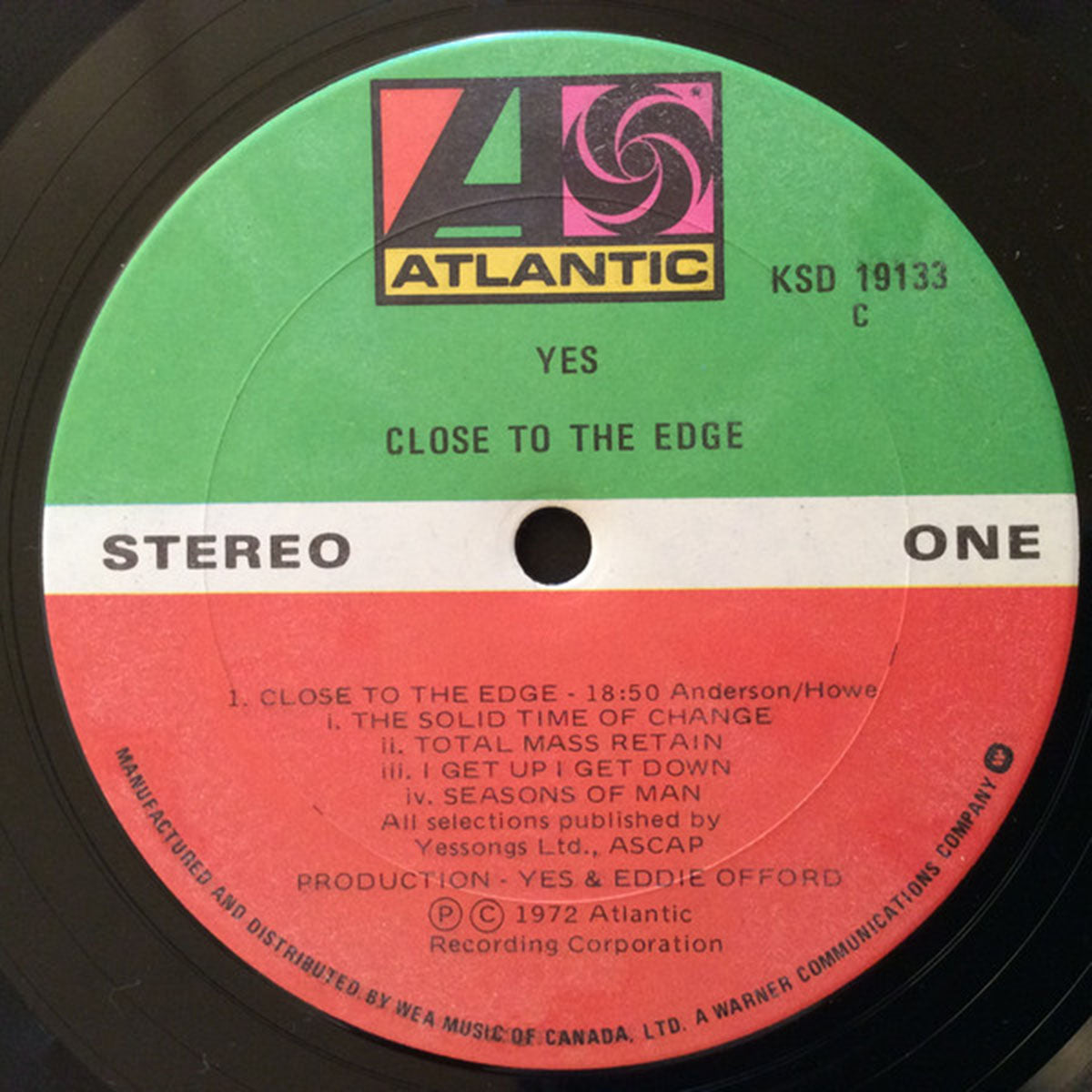 Yes – Close To The Edge VinylPursuit.com