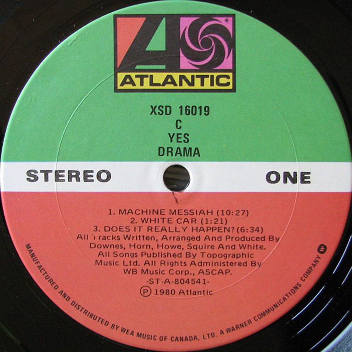 Yes – Drama VinylPursuit.com