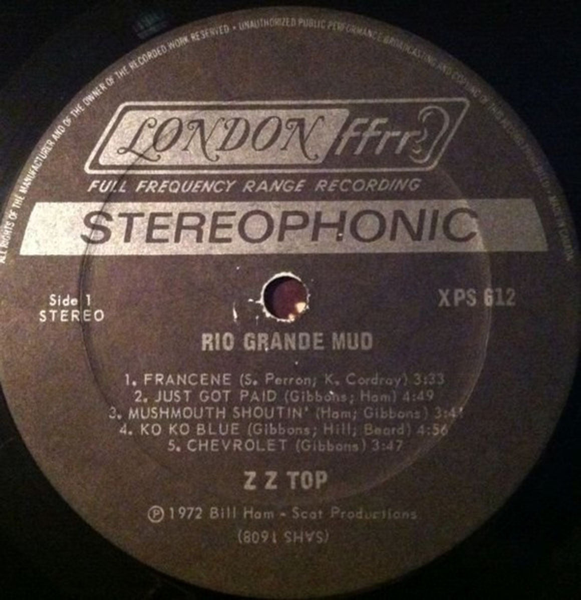 ZZ Top – Rio Grande Mud VinylPursuit.com