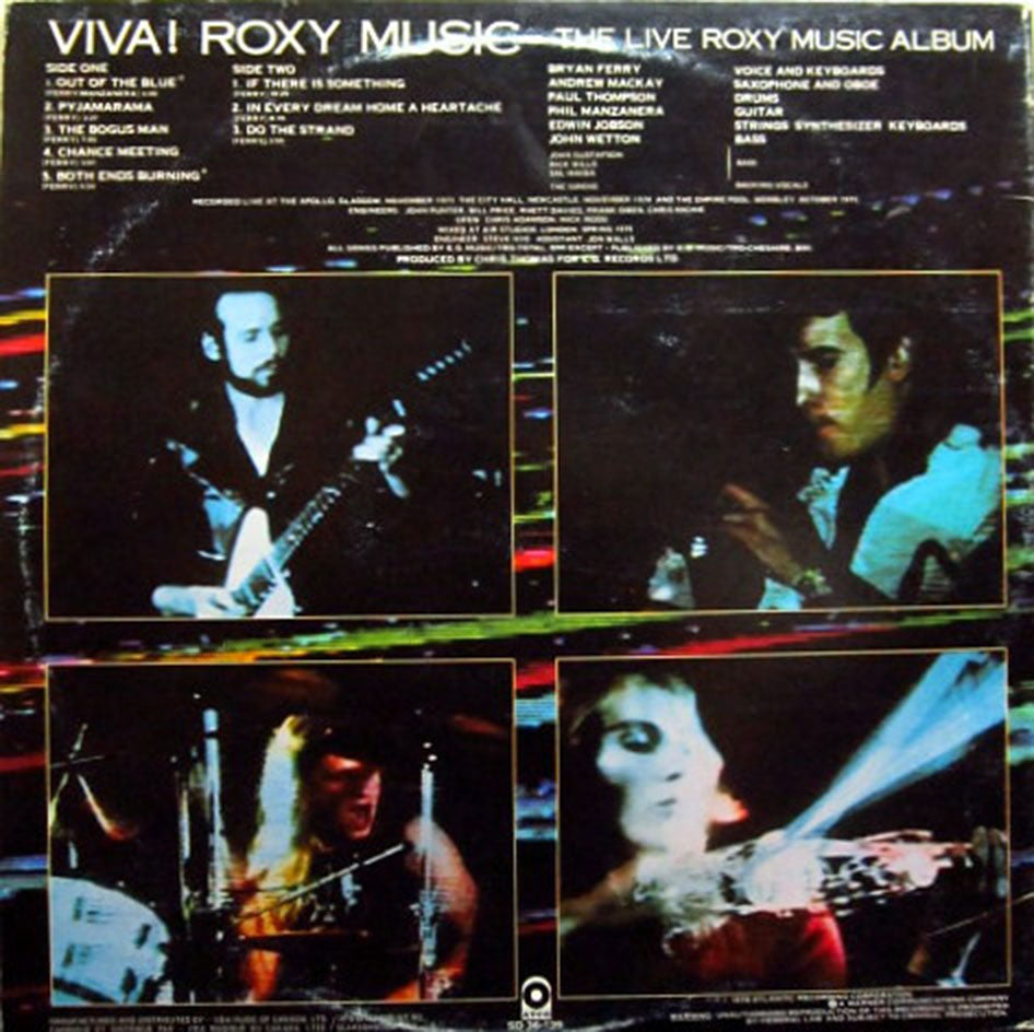 Roxy Music – Viva ! The Live Roxy Music Album