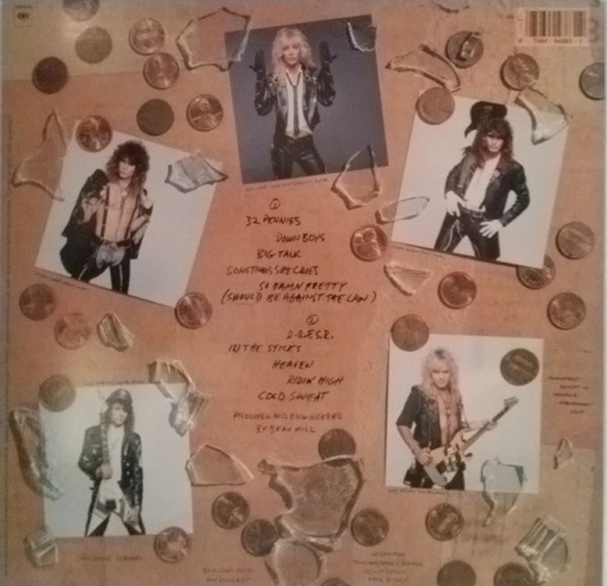 Warrant – Dirty Rotten Filthy Stinking Rich - US Pressing VinylPursuit.com