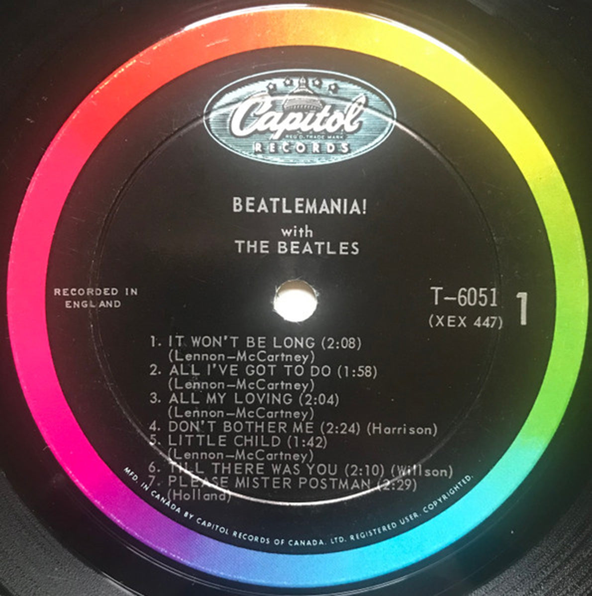 The Beatles – Beatlemania! With The Beatles - 1963 Mono 6000 Series, Rare!