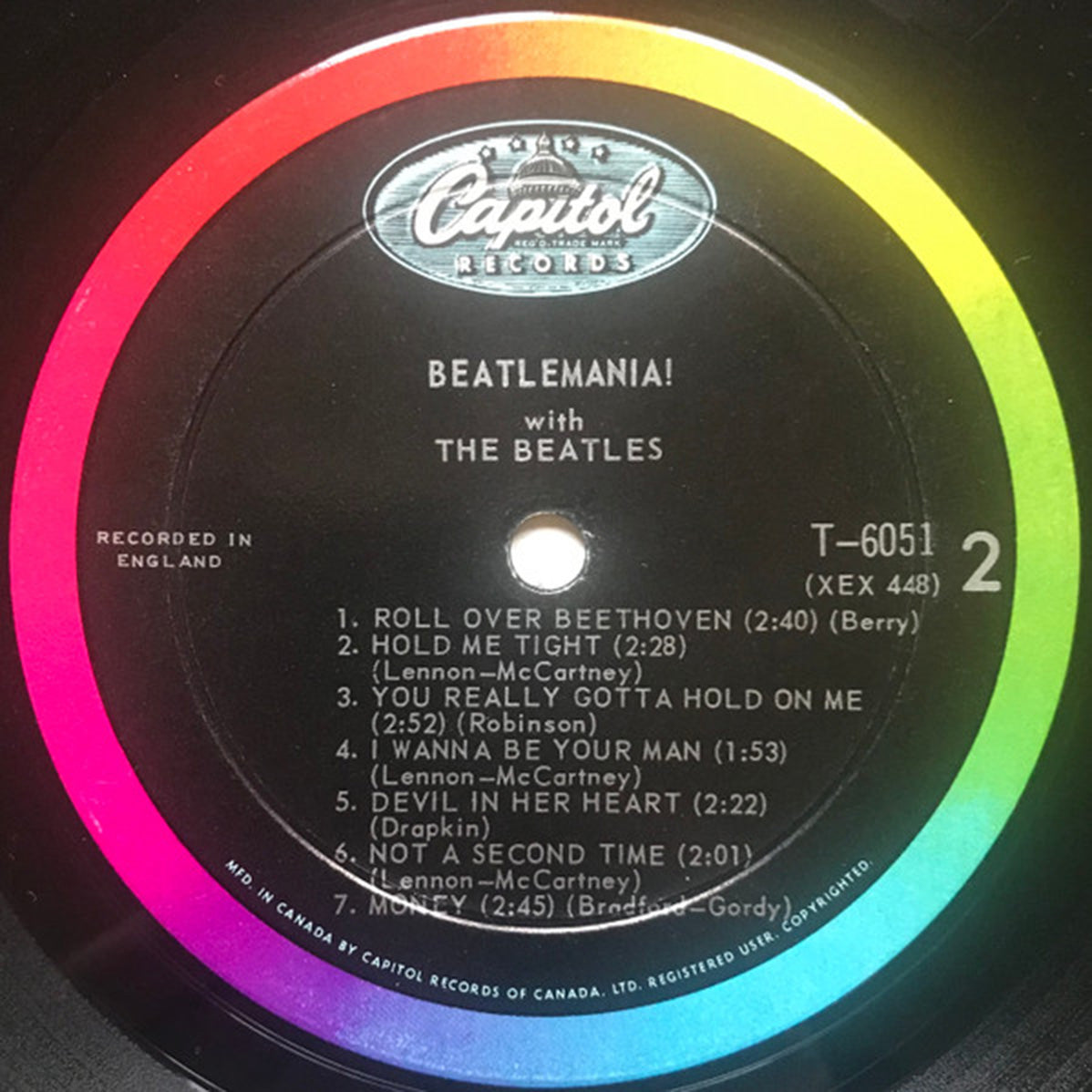 The Beatles – Beatlemania! With The Beatles - 1963 Mono 6000 Series, Rare!