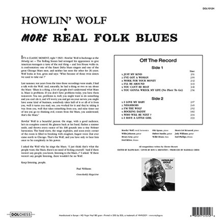 Howling Wolf – More Real Folk Blues