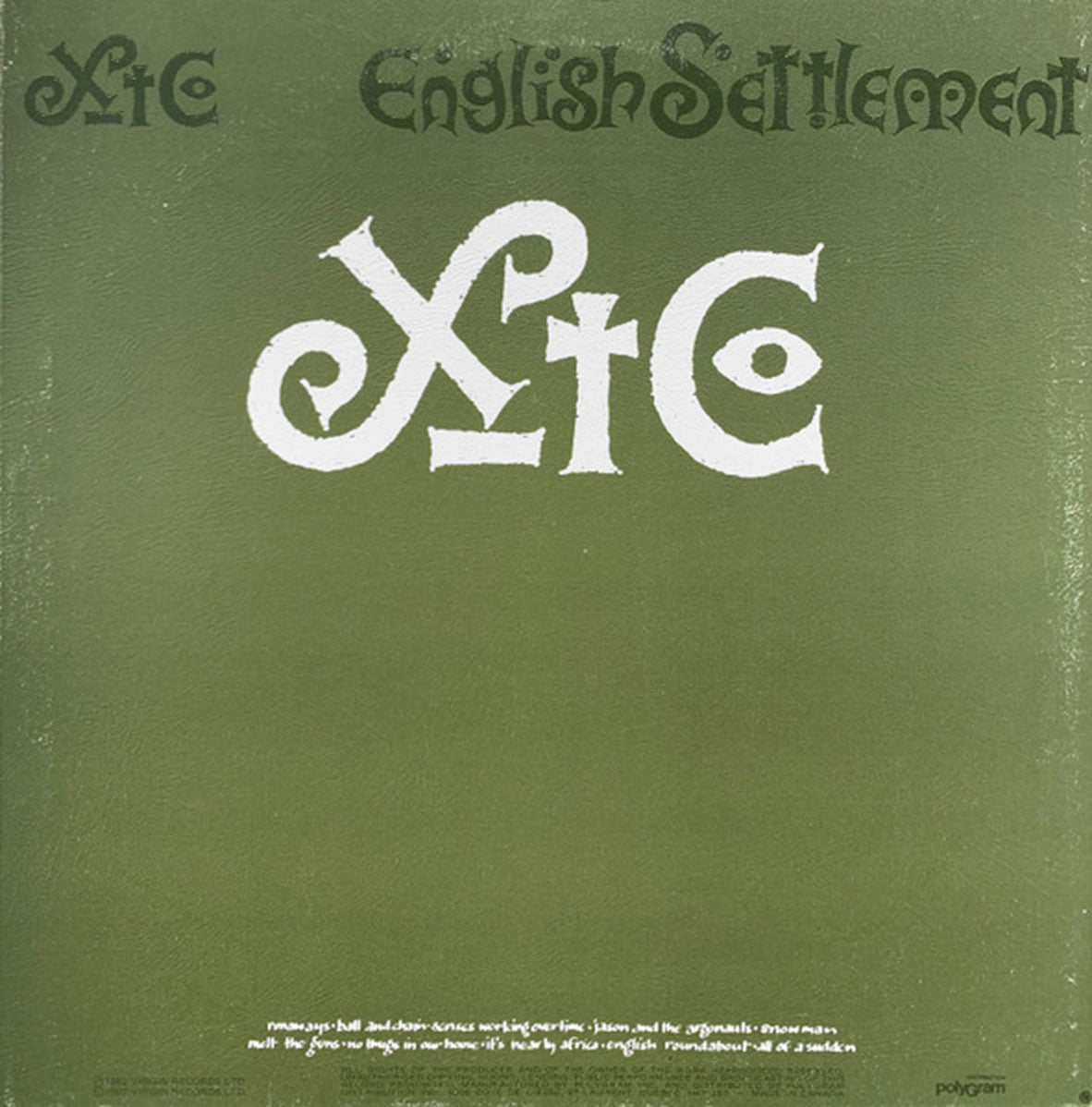 XTC – English Settlement VinylPursuit.com