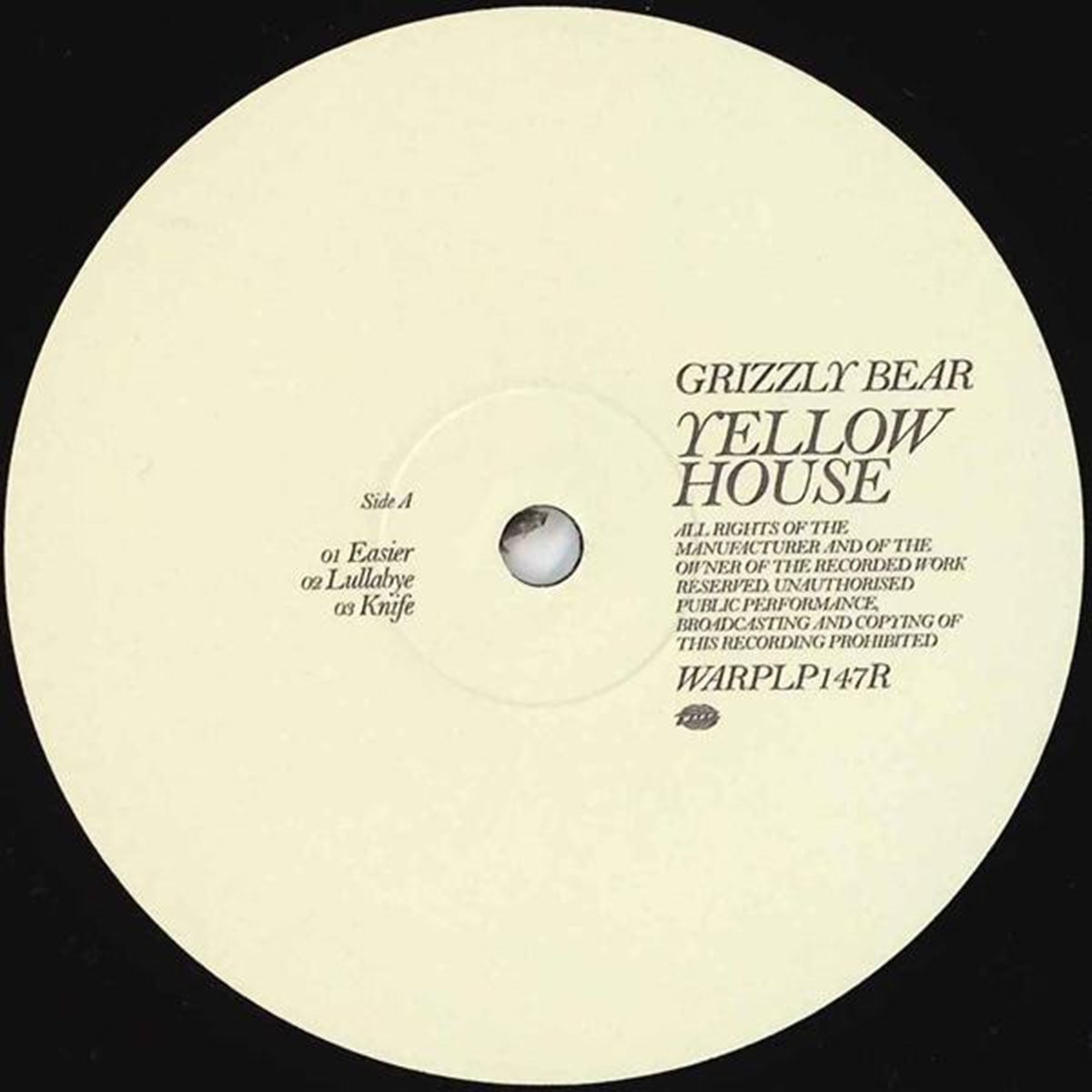 Grizzly Bear – Yellow House - UK Pressing