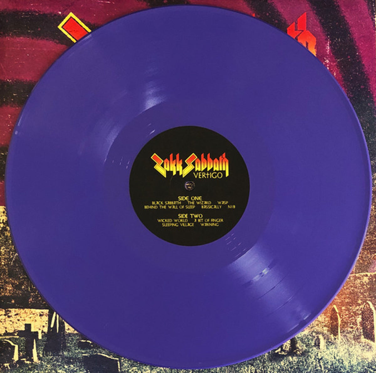 Zakk Sabbath – Vertigo - PURPLE VINYL VinylPursuit.com